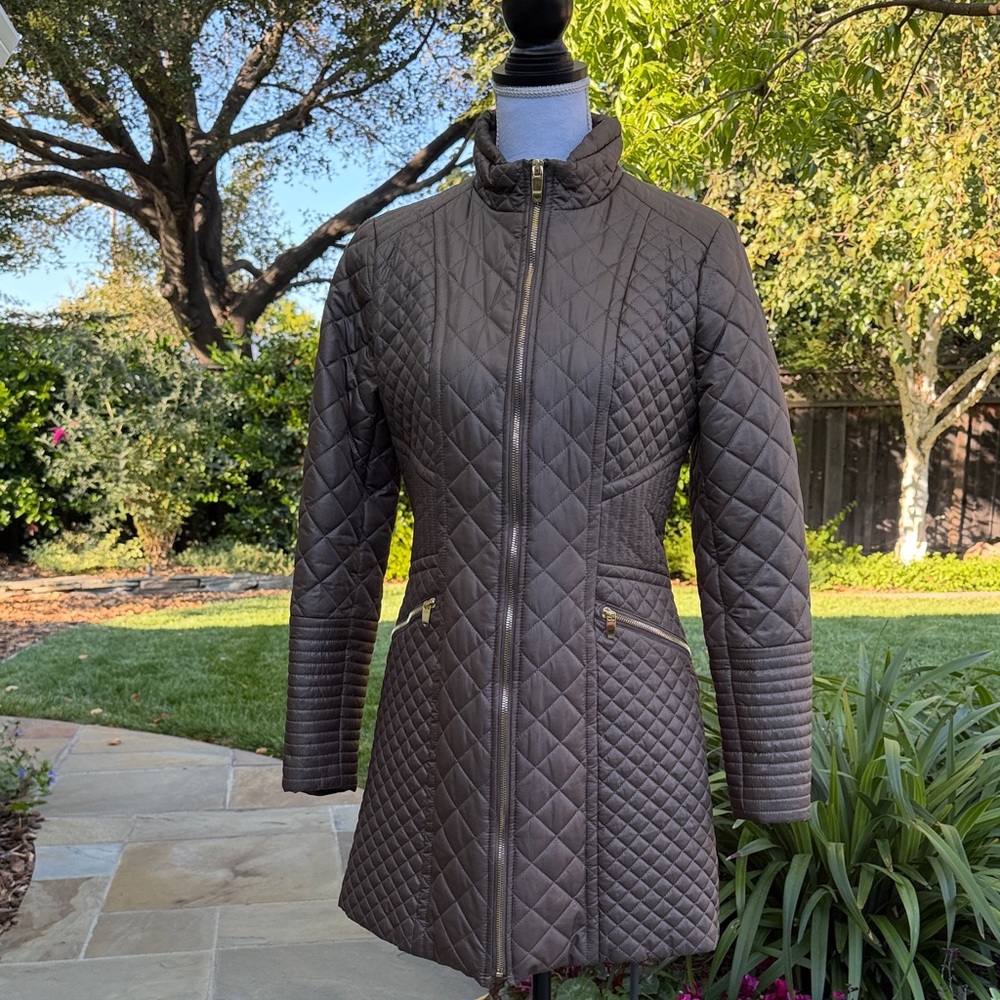 Via Spiga Quilted Puffer Coat